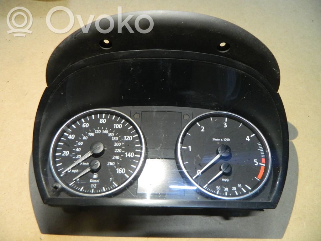BMW 3 E90 E91 Tachimetro (quadro strumenti) 