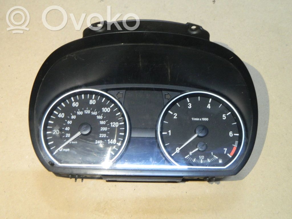 BMW 1 E81 E87 Speedometer (instrument cluster) 