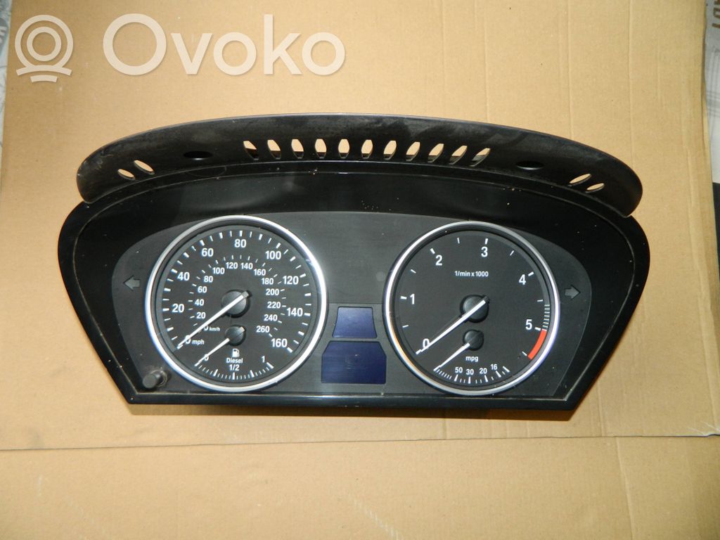 BMW 5 E60 E61 Geschwindigkeitsmesser Cockpit 