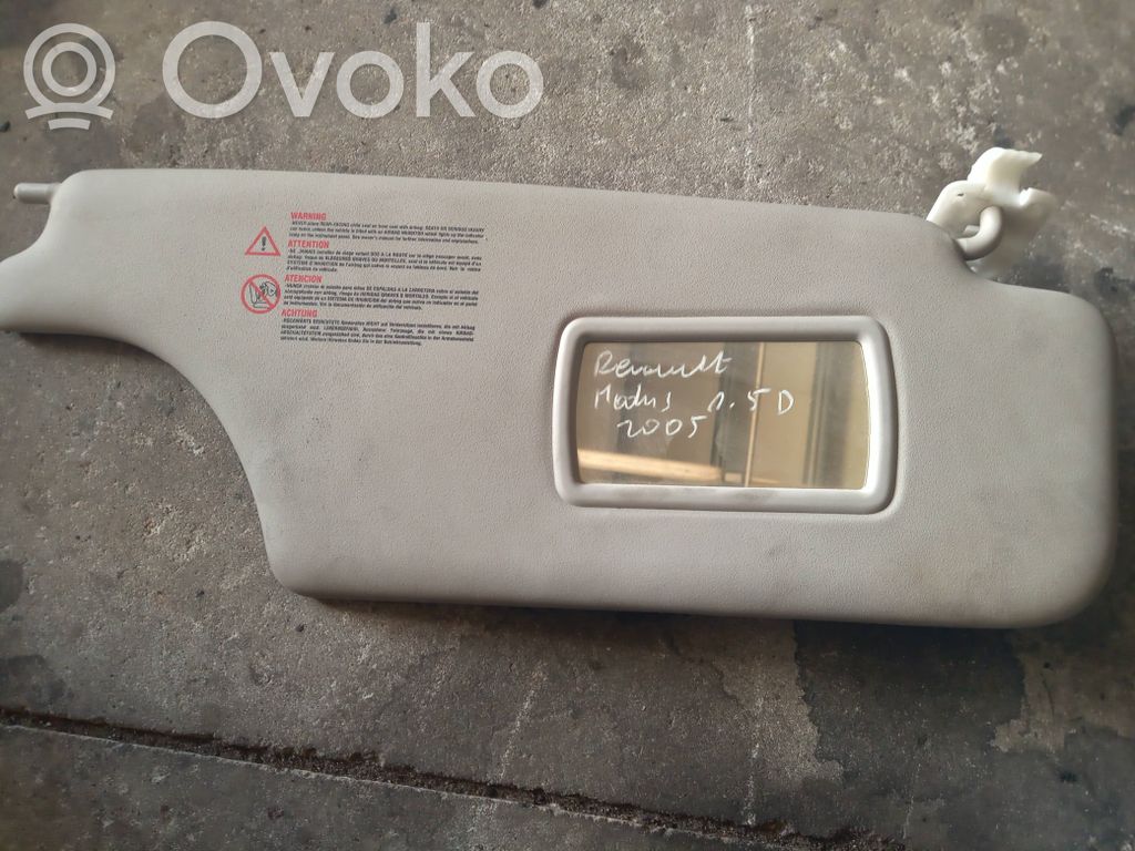 Renault Modus Sun visor 