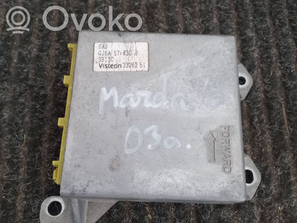 Airbag control unit/module   GJ6A57K30B,3B13C,3326251