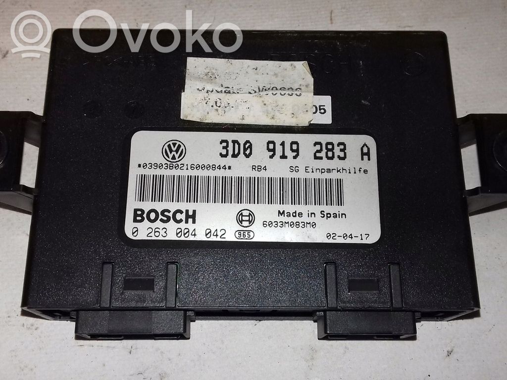 Volkswagen Phaeton Parking PDC control unit/module 