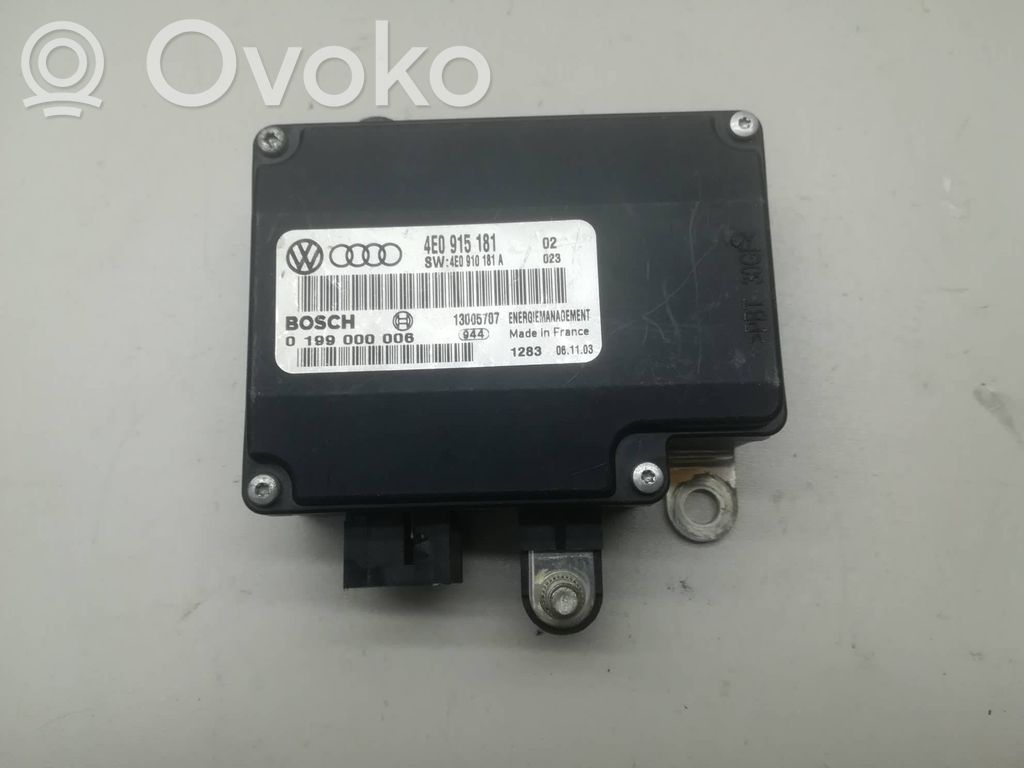 Akun ohjainlaite   4E0915181,0199000006