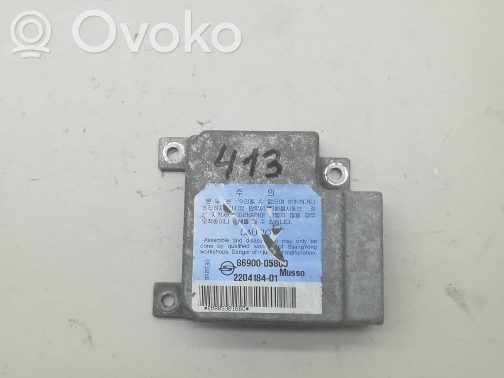 SsangYong Musso Airbag control unit/module 
