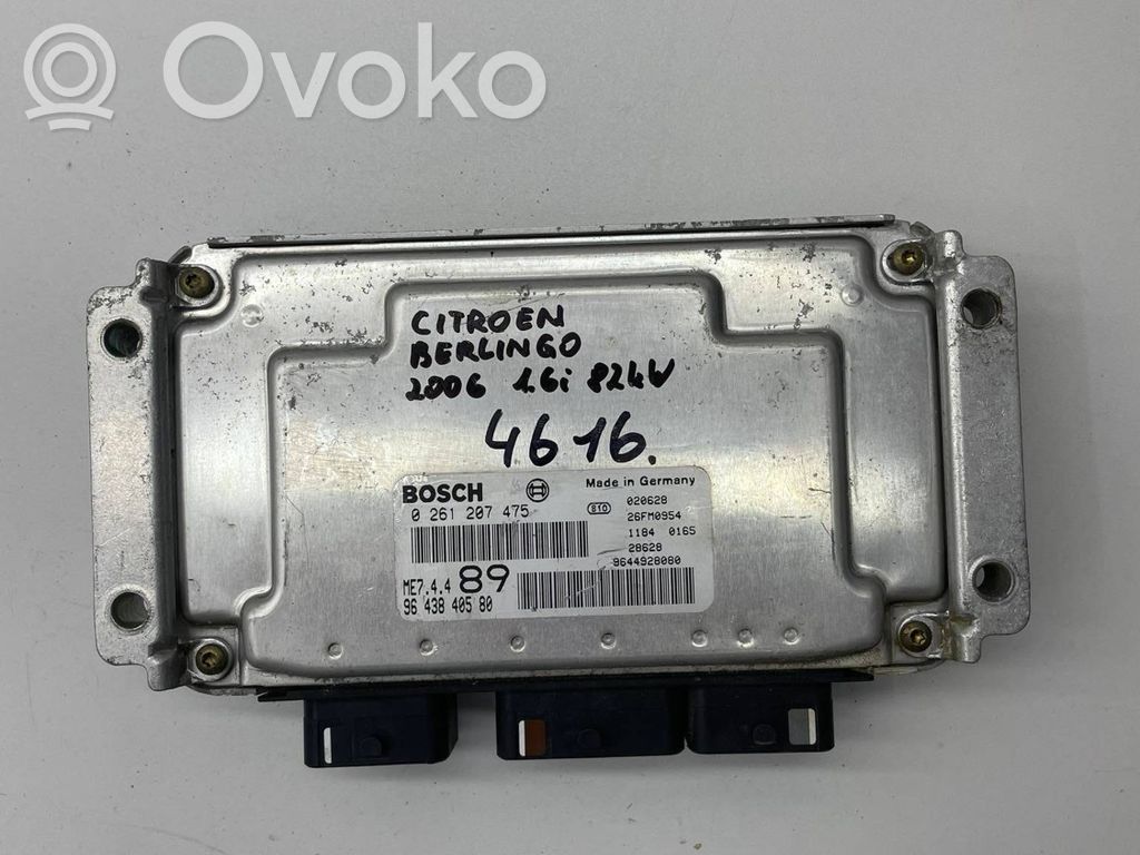 Citroen Berlingo Engine control unit/module 