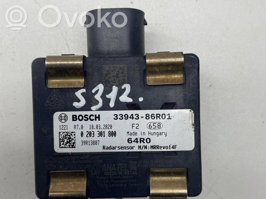 Suzuki Vitara (LY) Sensor de radar Distronic 
