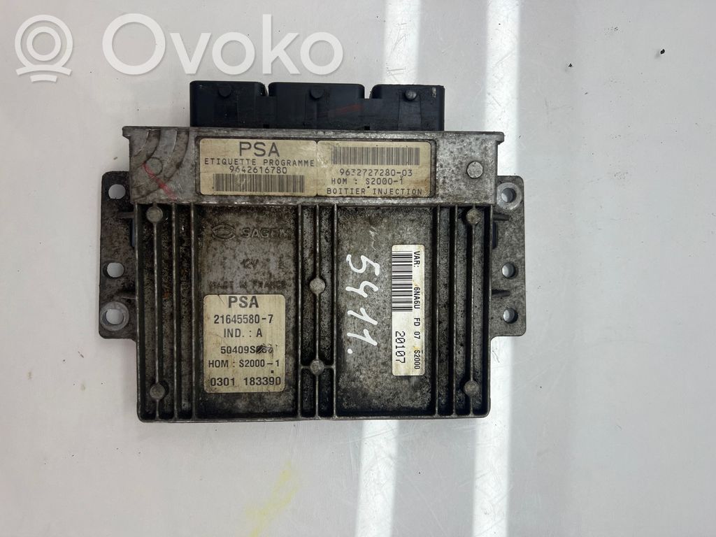 Citroen Xsara Picasso Engine control unit/module 
