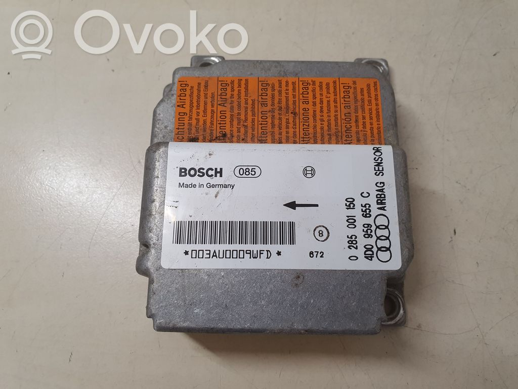 Audi A8 S8 D2 4D Airbag control unit/module 