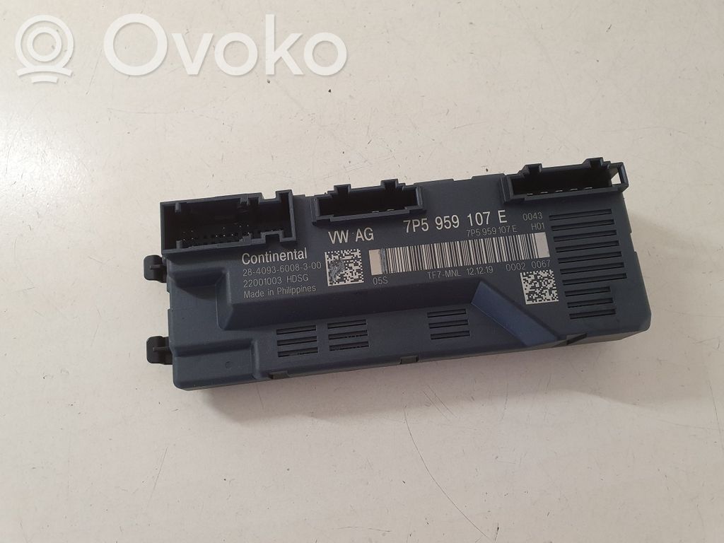 Porsche Macan (95B) Tailgate/trunk control unit/module 