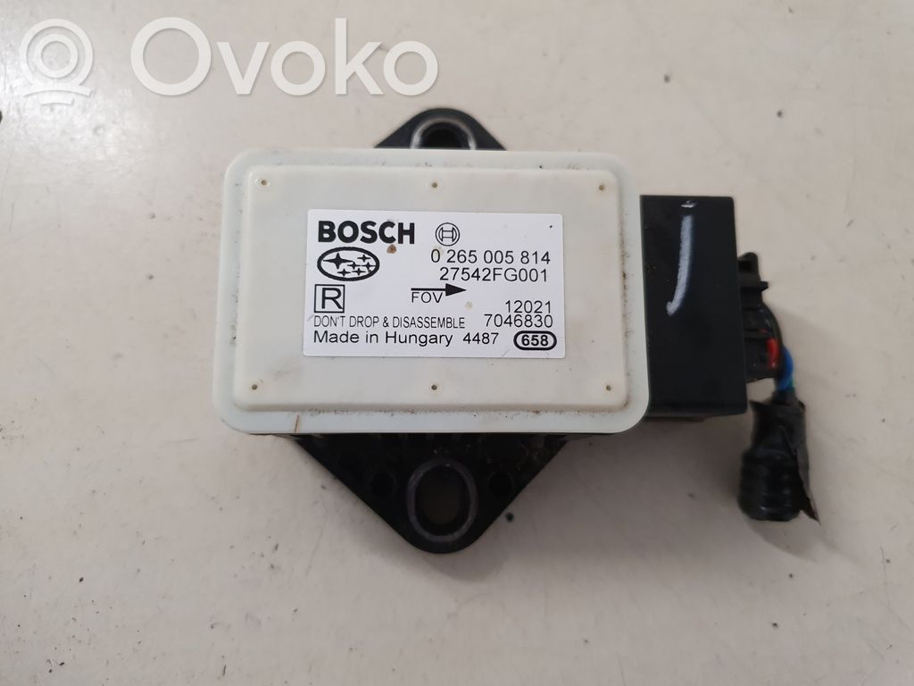 Subaru Forester SH ESP acceleration yaw rate sensor 