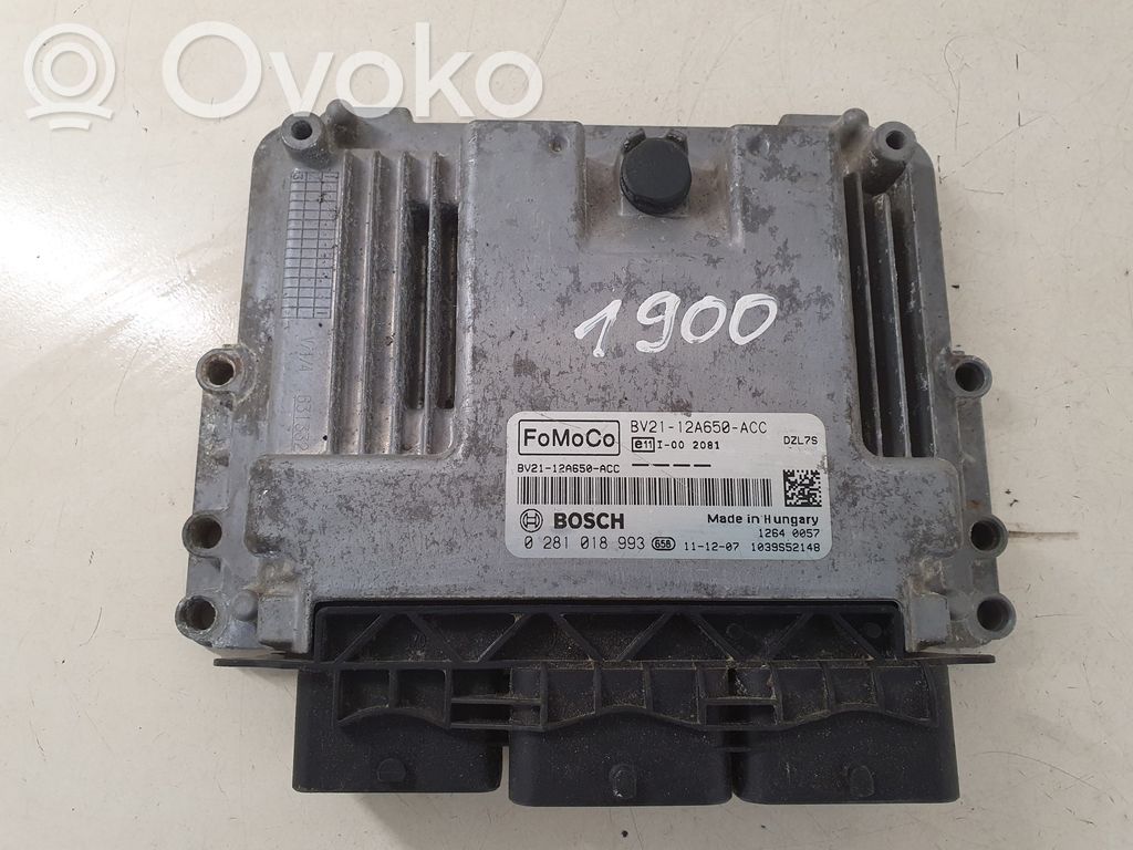 Ford Fiesta Engine control unit/module 