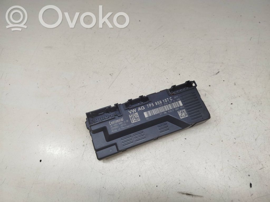 Porsche Cayenne (92A) Tailgate/trunk control unit/module 