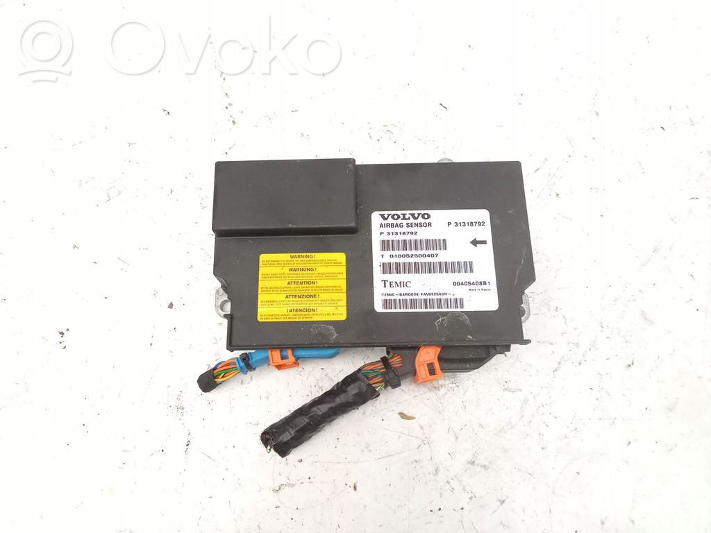 Volvo XC60 Sterownik / Moduł Airbag 