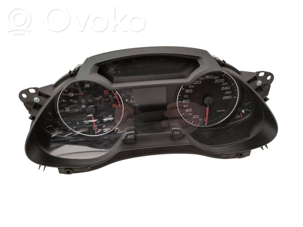 Audi A4 S4 B8 8K Speedometer (instrument cluster) 
