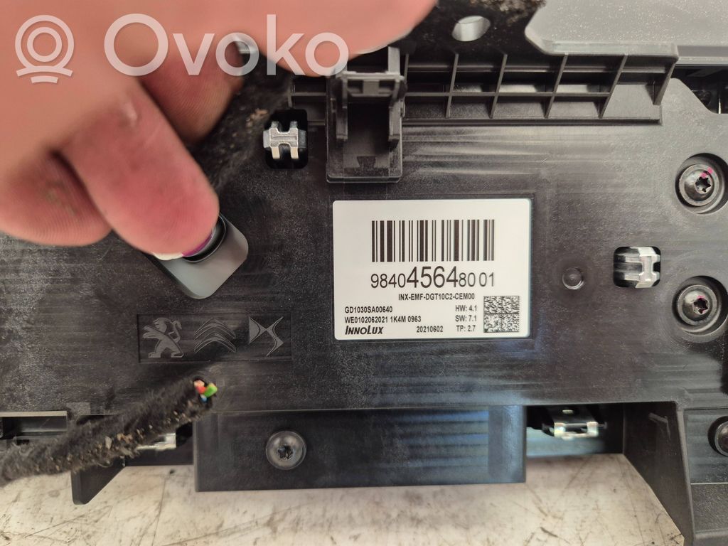 Citroen C4 III e-C4 Pantalla/monitor/visor 