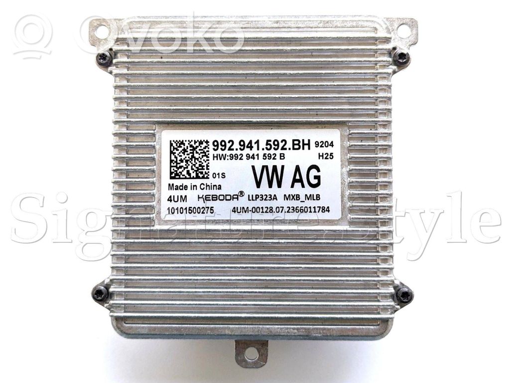 Porsche 911 992 Moduł poziomowanie świateł Xenon 