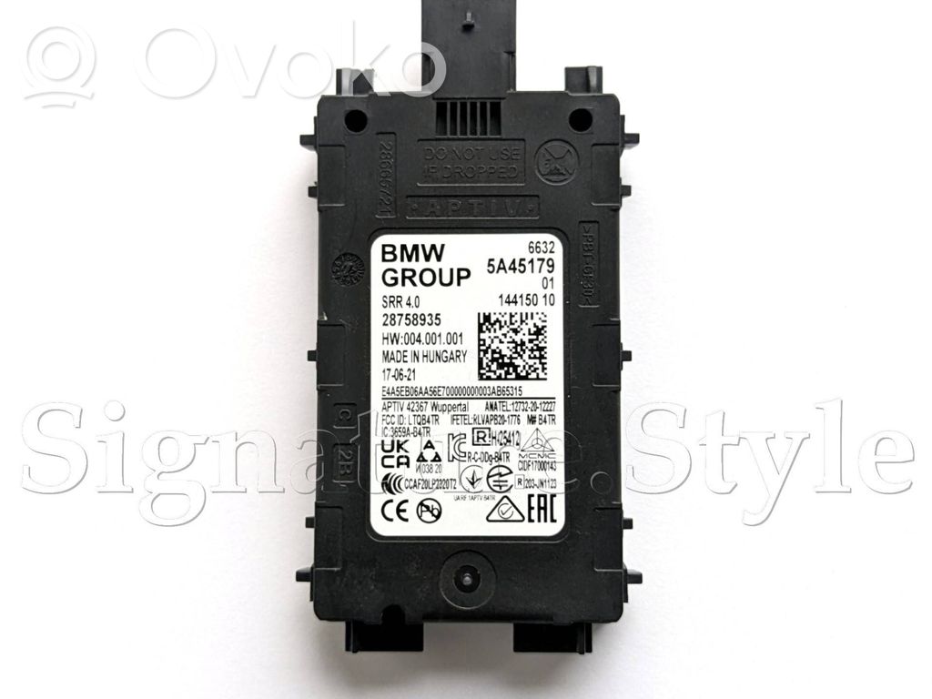 BMW X5 G05 Blind spot module 