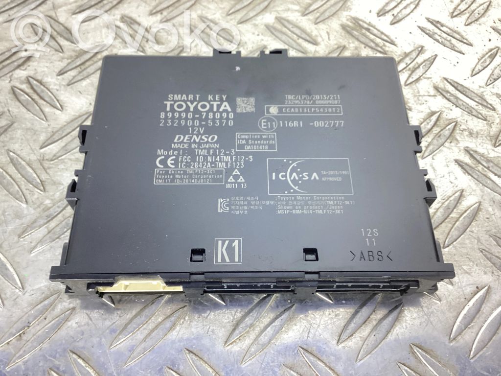 Lexus NX Keyless (KESSY) go control unit/module 