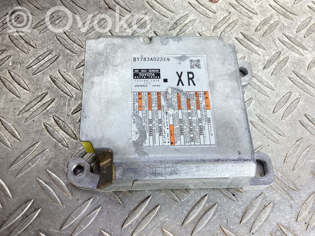 Lexus NX Airbag control unit/module 