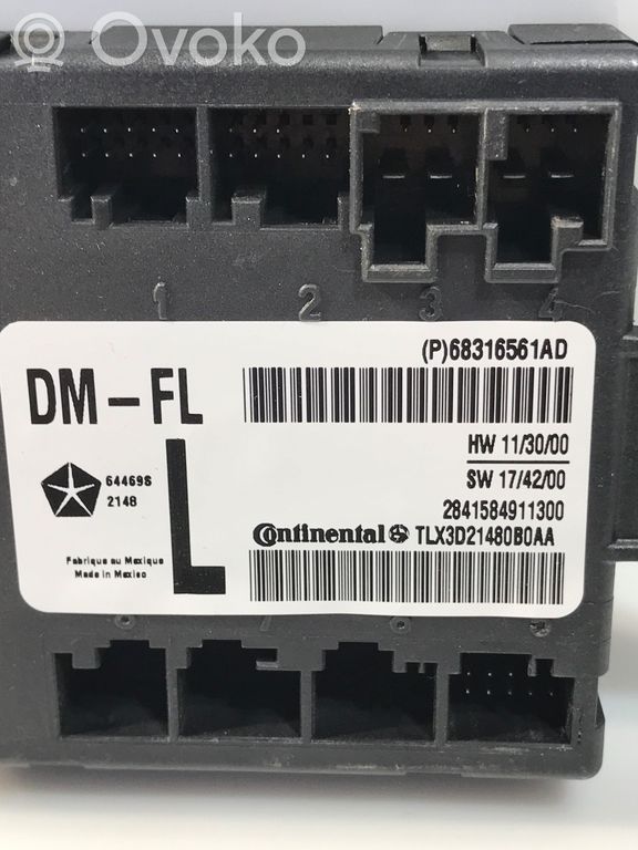 Chrysler Pacifica Sliding door control unit/module 