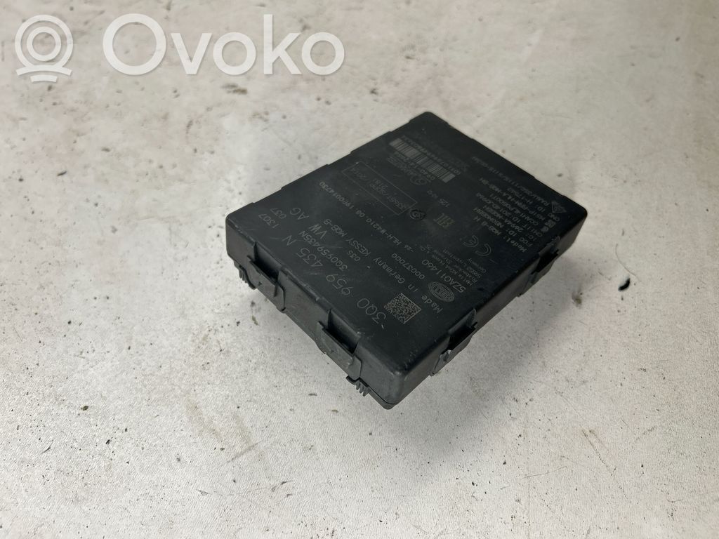 Volkswagen Tiguan Allspace Keyless (KESSY) go control unit/module 