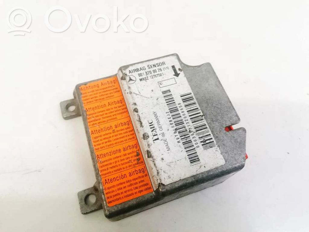 Module de contrôle airbag   0018200026,12767501,0018200026,12767501