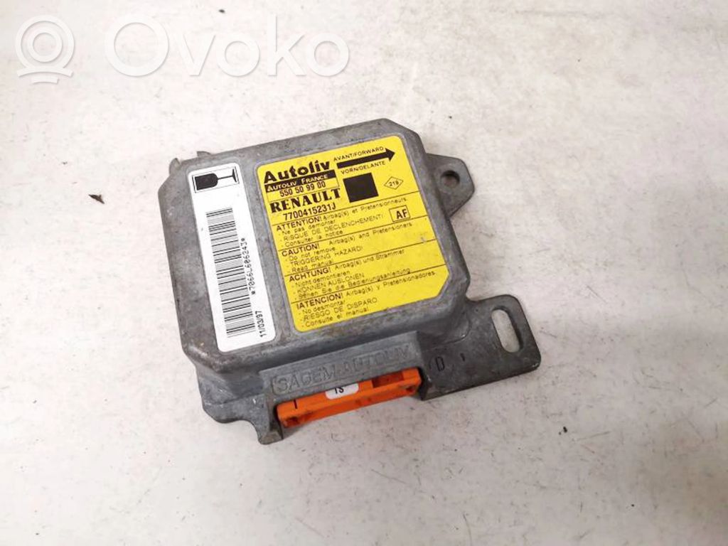Renault Scenic I Centralina/modulo airbag 