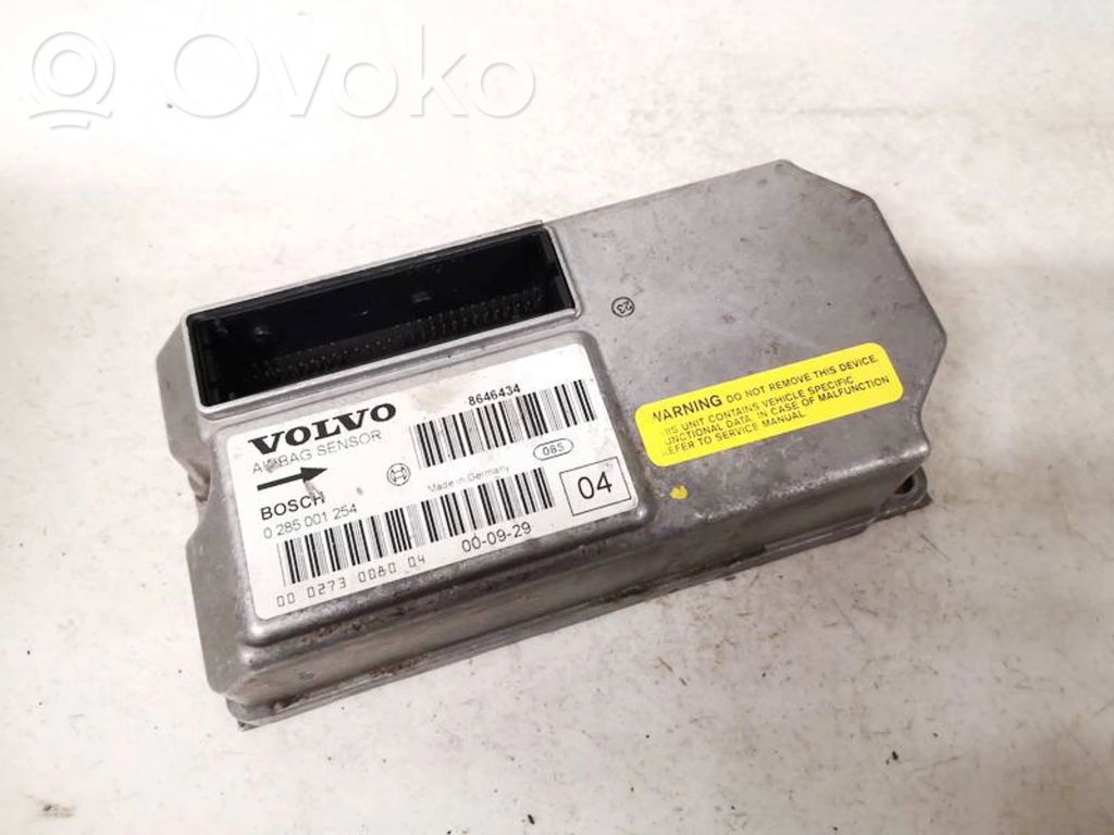 Centralina/modulo airbag   0285001254,8646434,0285001254,8646434