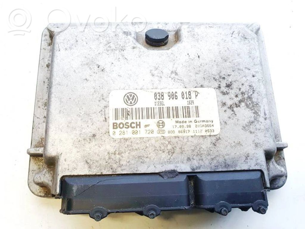 Unidad de control/módulo del motor   038906018P,0281001720,0281001720,038906018P