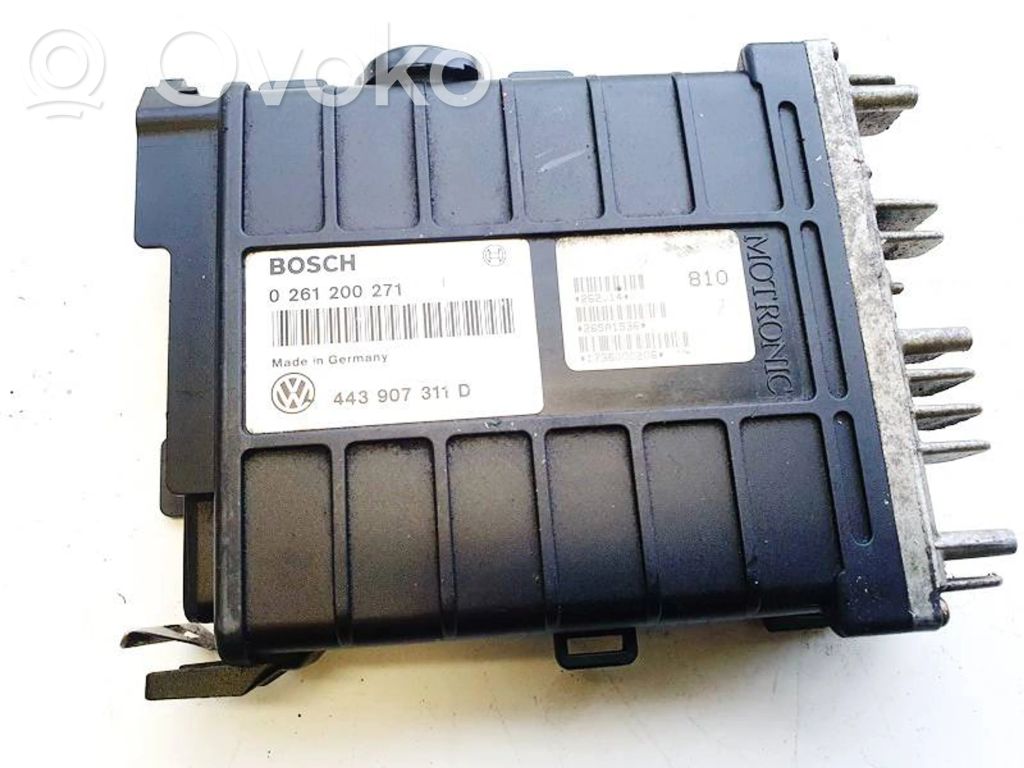 Engine control unit/module   443907311D,0261200271,0261200271,443907311D