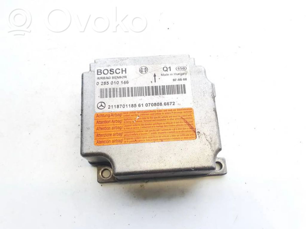 Unidad de control/módulo del motor   0285010146,2118701185,0285010146,2118701185