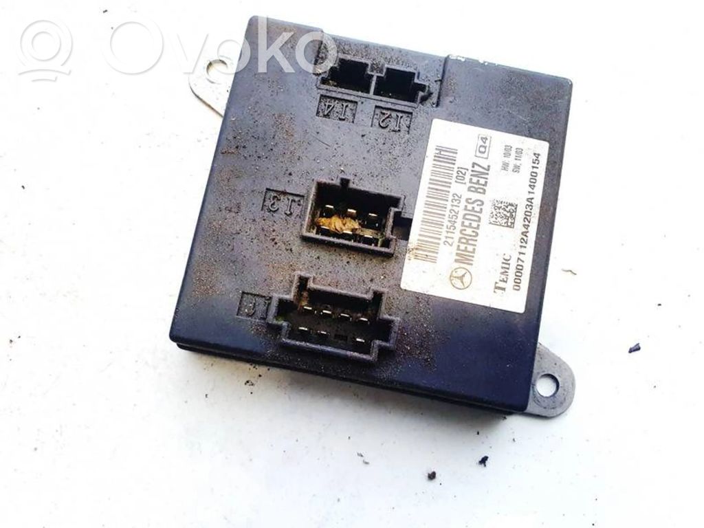 Mercedes-Benz E W211 Modul confort