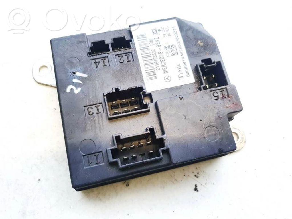 Mercedes-Benz E W211 Modul confort