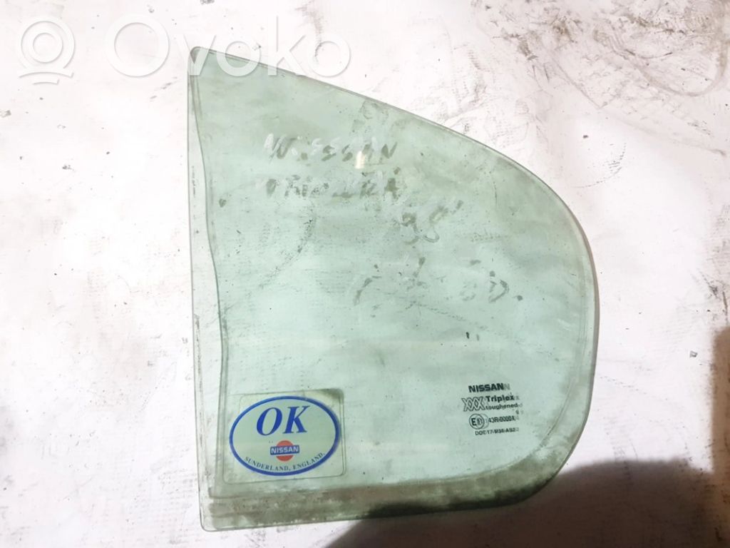 Ventanilla de ventilación de la puerta trasera