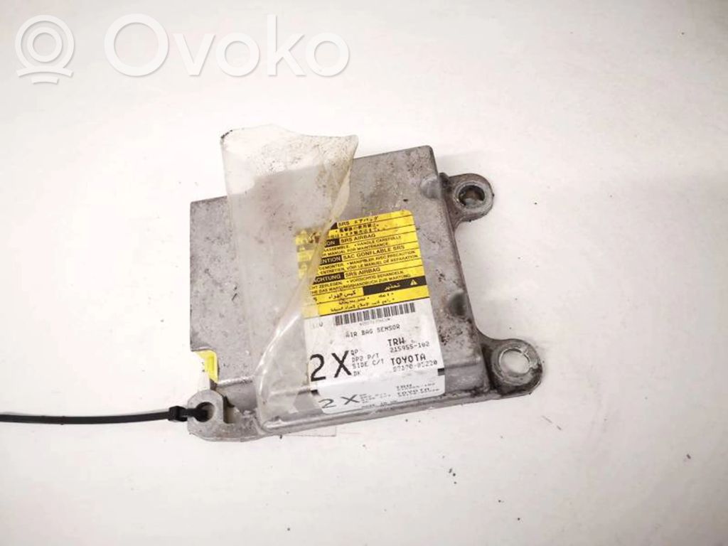 Toyota Avensis T250 Centralina/modulo airbag 