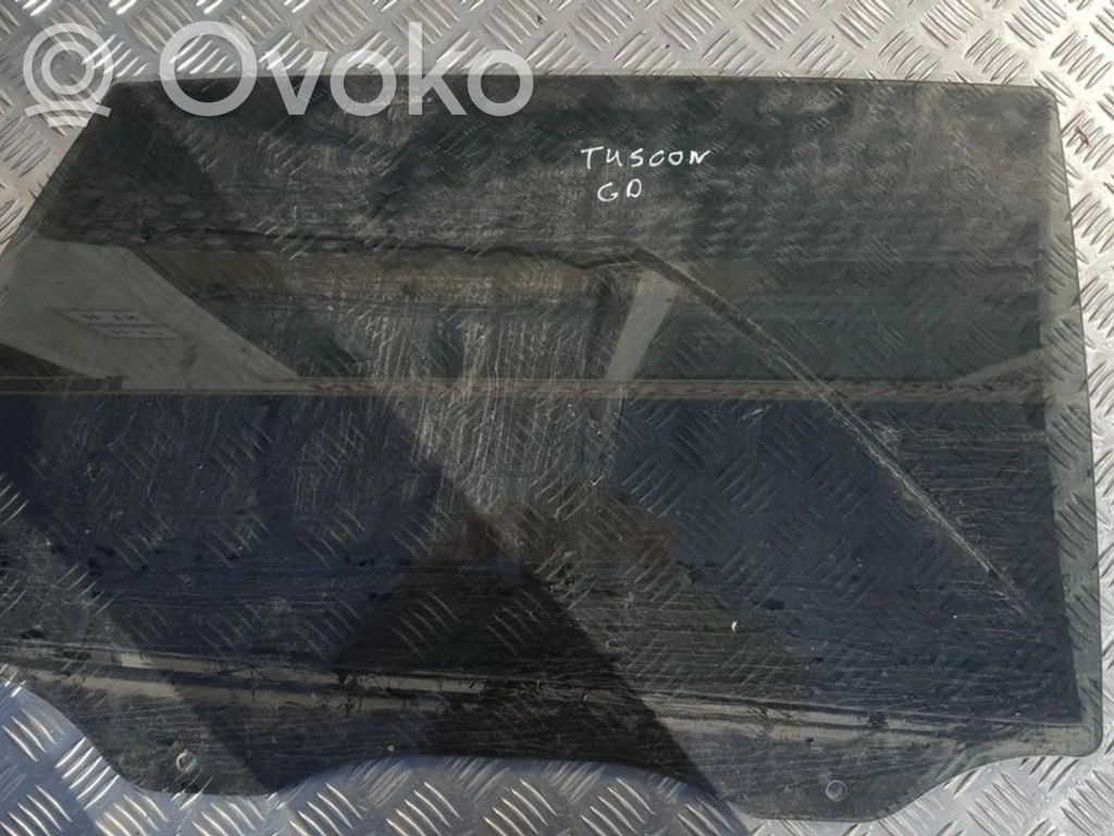 Hyundai Tucson JM Vetro del finestrino della portiera posteriore