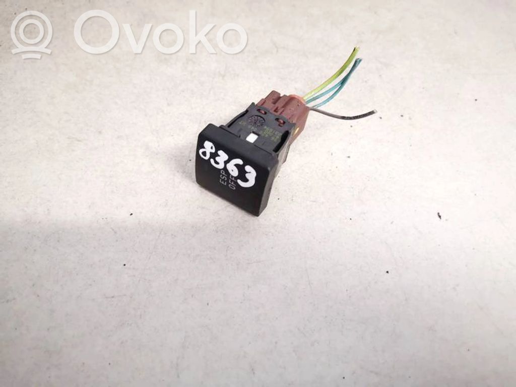 Peugeot 607 Interruptor ESP (programa de estabilidad) 