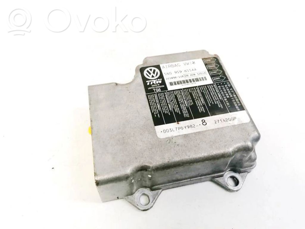 Volkswagen PASSAT B7 Centralina/modulo airbag