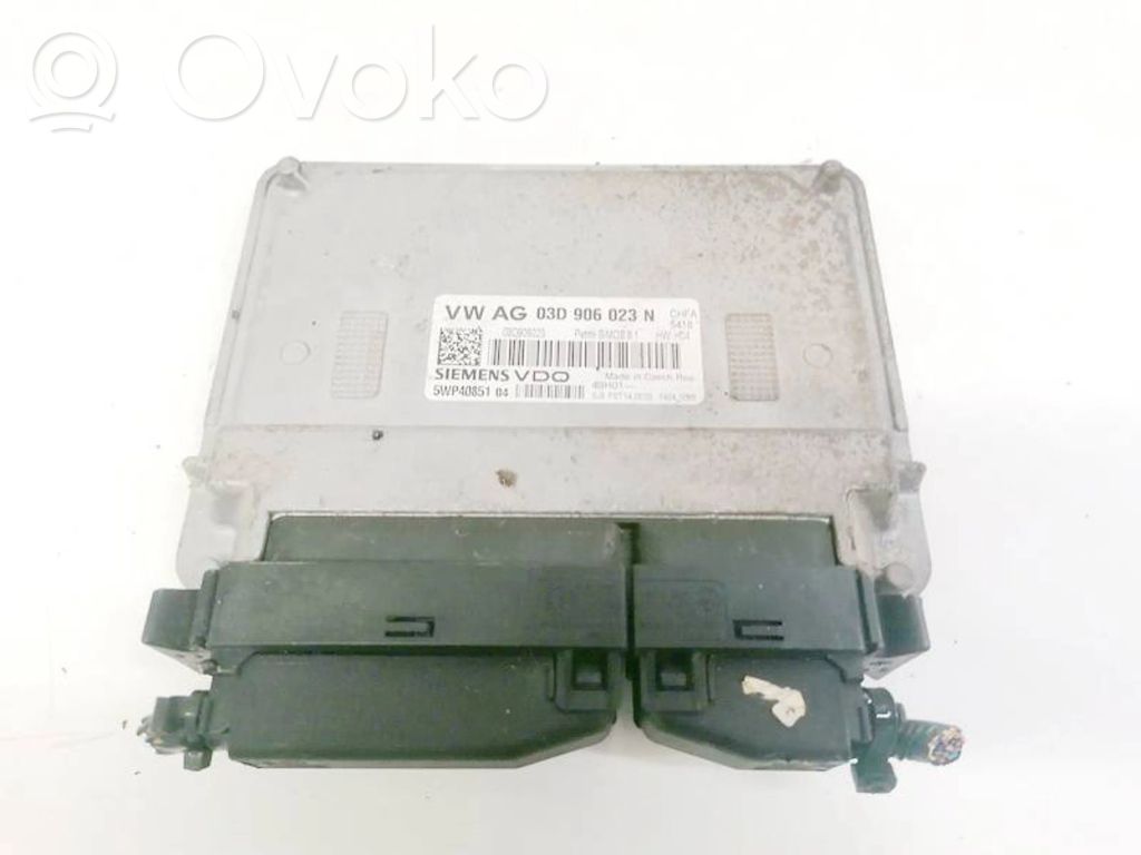 Skoda Fabia Mk2 (5J) Unitate/modul de control motor 