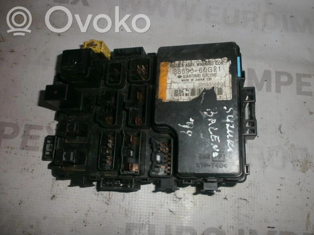 Suzuki Baleno EG Skrzynka bezpieczników / Komplet 