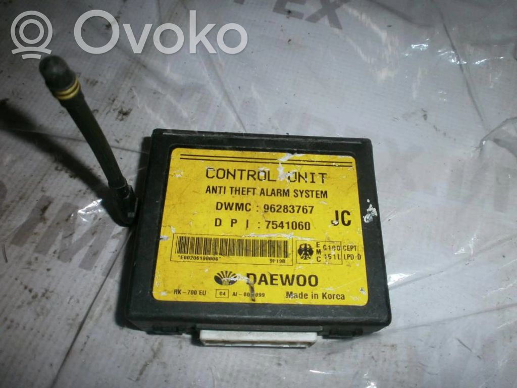 Daewoo Nubira Otras unidades de control/módulos