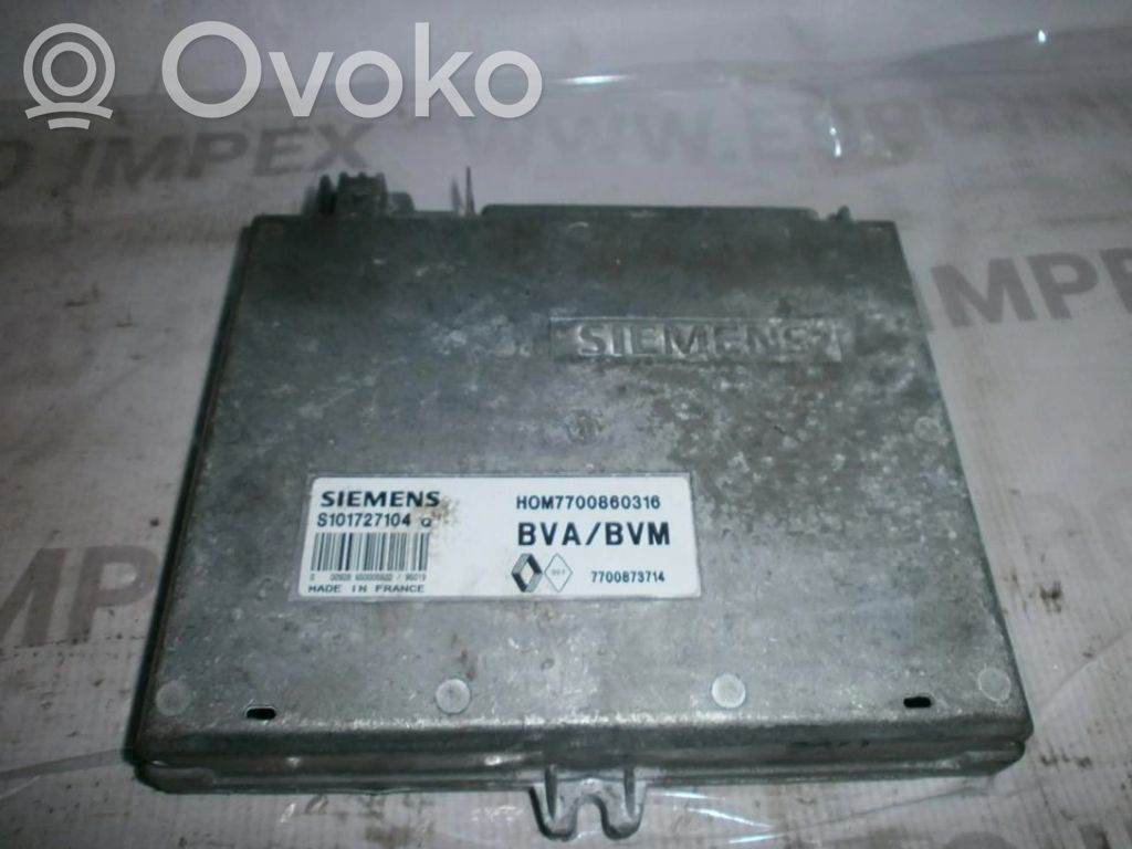 Engine control unit/module   S101727104Q,HOM7700860316,HOM7700860316,S101727104Q
