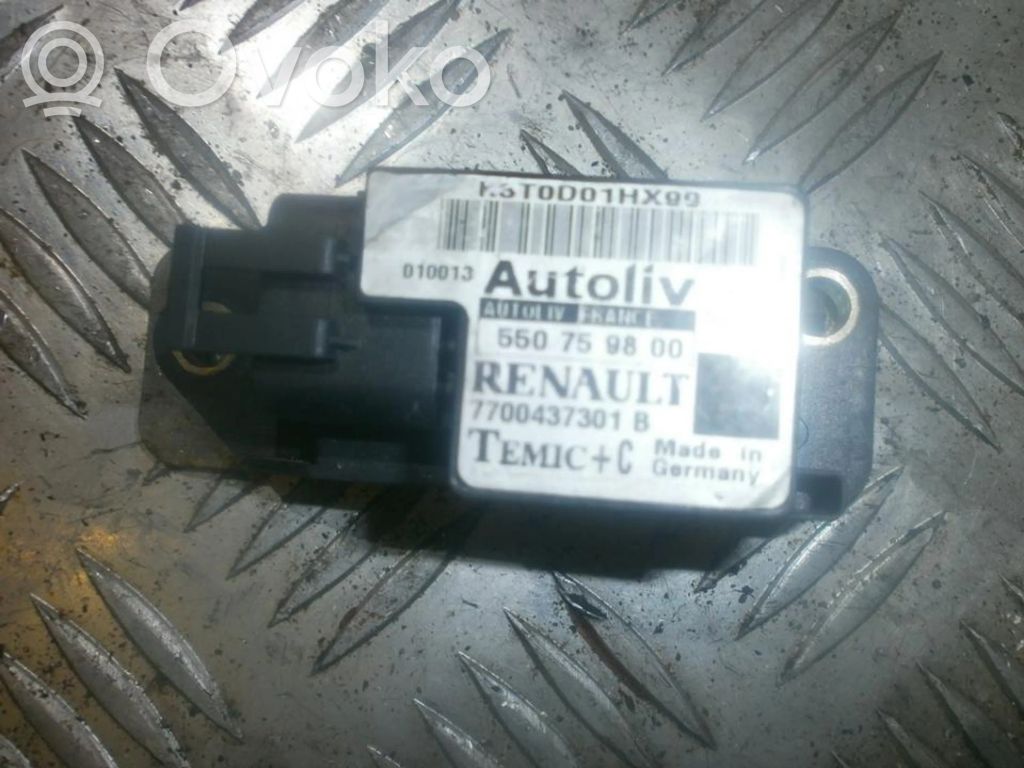 Renault Scenic I Senzor impact/declanșare airbag 