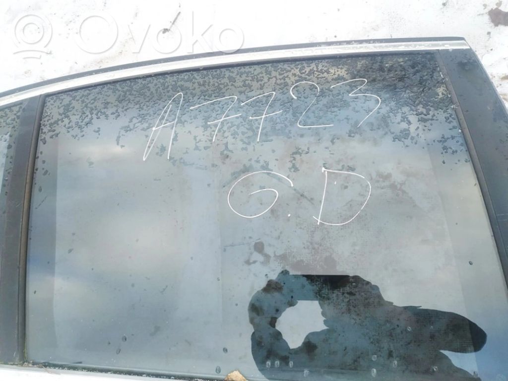 Rear door window glass