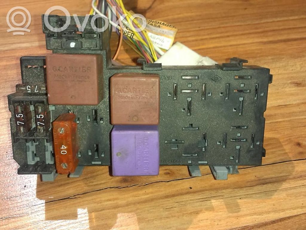 Renault Megane I Set scatola dei fusibili
