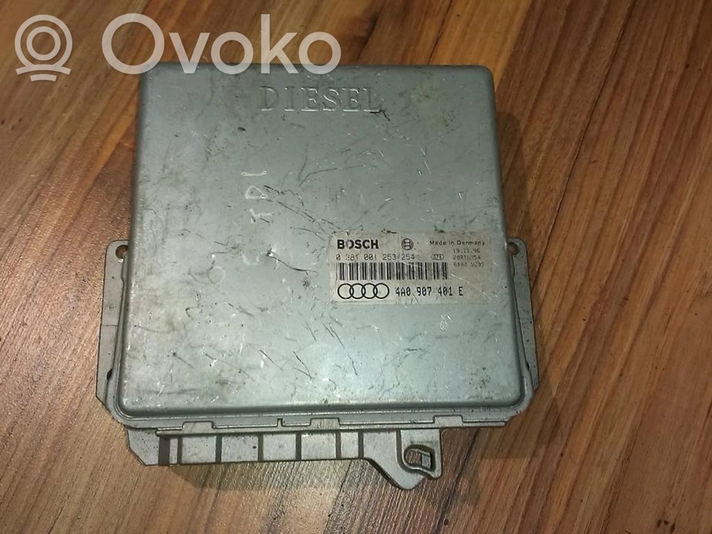 Engine control unit/module   0281001253,0281001253,4A0907401E