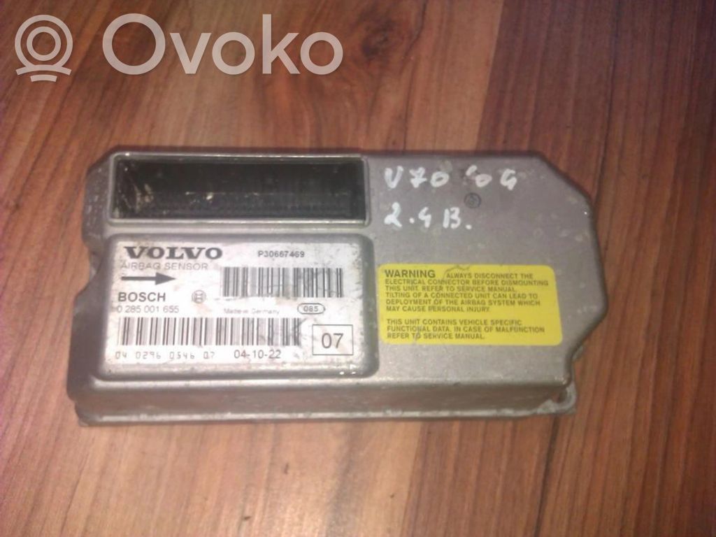 Volvo V70 Centralina/modulo airbag