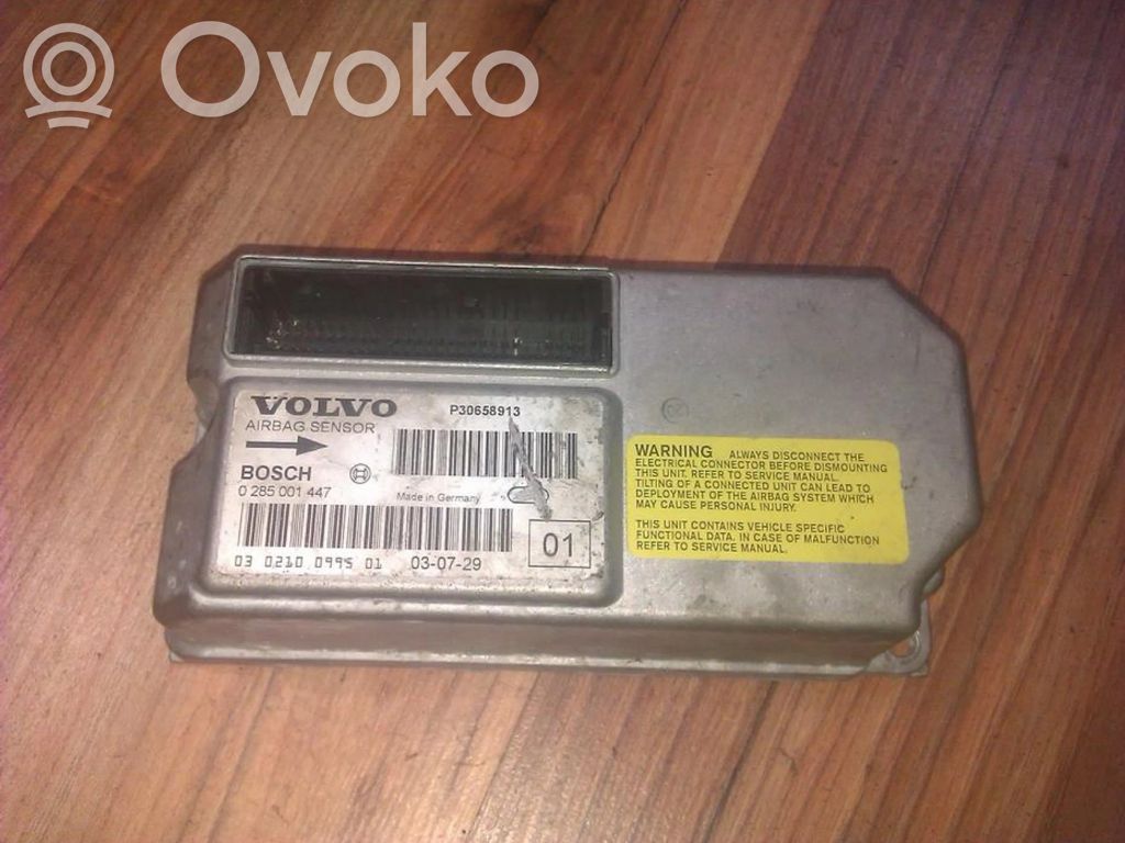 Module de contrôle airbag   0285001447,P30658913,0285001447,P30658913
