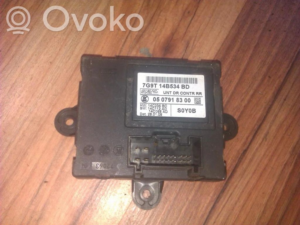 Autres unités de commande / modules   7G9T14B534BD,7G9T14B534BD