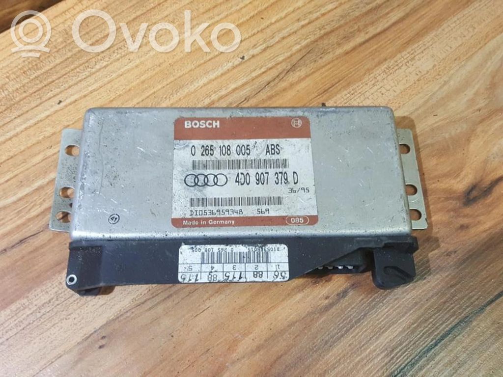 Unidad de control/módulo del ABS   4D0907379D,0265108005,0265108005,4D0907379D